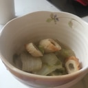 白菜と竹輪の味噌煮込み